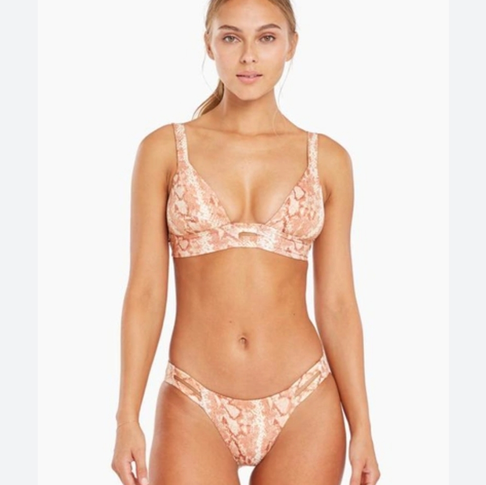 Vitamin A Neutra Bralette Bikini Top & Hipster Bottom